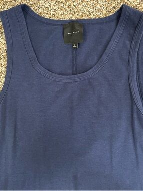 Alex Marie Dark Navy Scoop Neck Tank dress